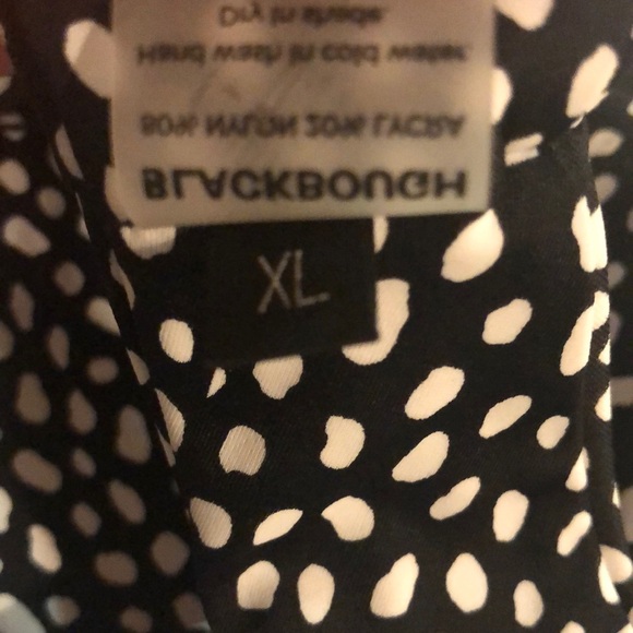NWT Blackbough Bikini bottom black/white print - XL - Picture 7 of 10